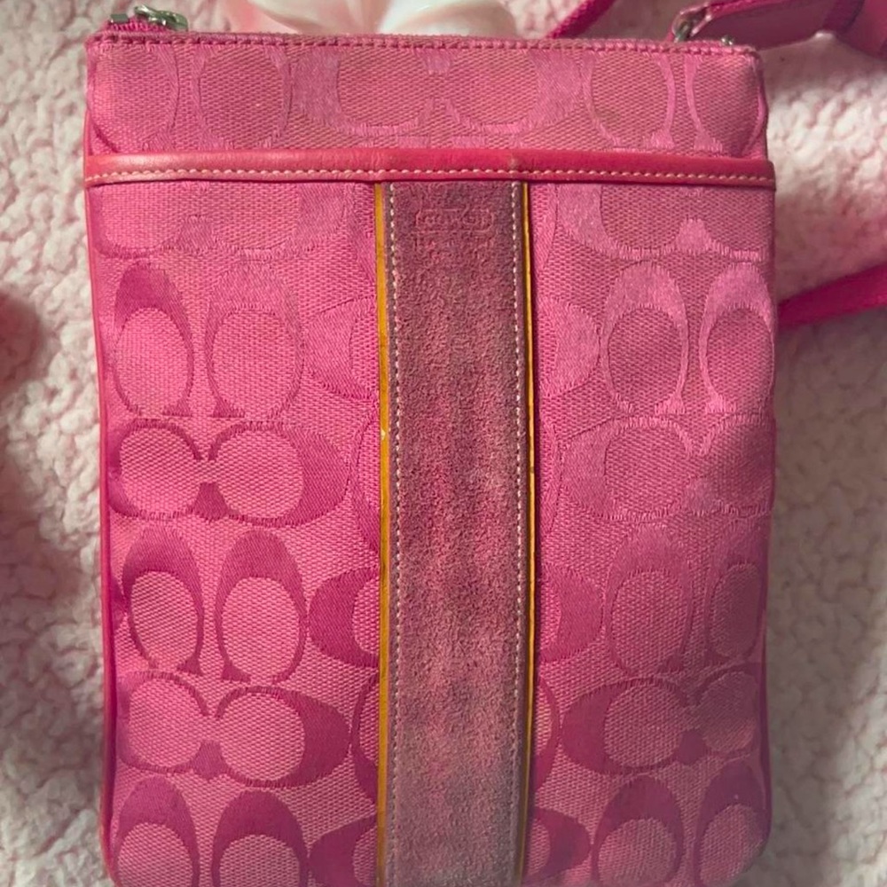 Coach Pink Crossbody Bag